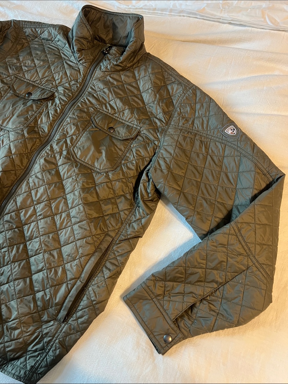 Kuhl Quilted Lightweight Jacket in Olive - Picture 3 of 4